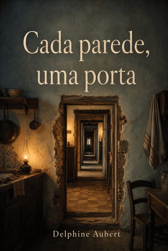 Capa do livro “Cada parede, uma porta”, de Delphine Aubert