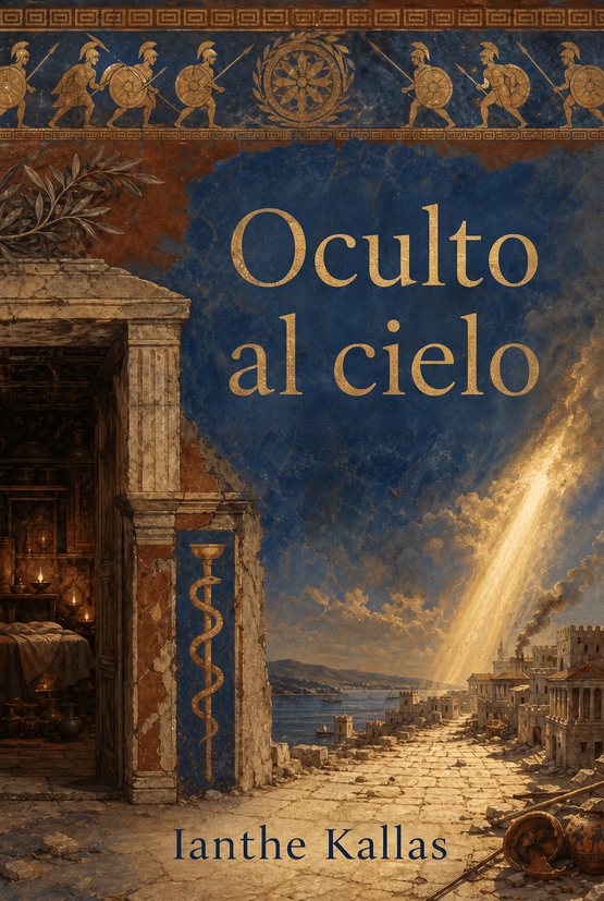 Tapa del libro «Oculto al cielo», de Ianthe Kallas