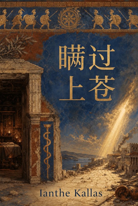 Ianthe Kallas 所著小说《瞒过上苍》的封面