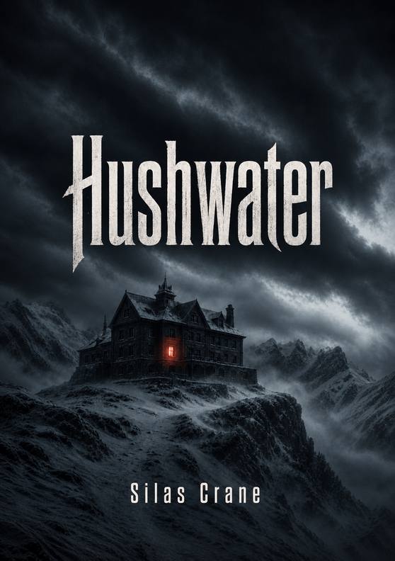غلاف كتاب «Hushwater» للكاتب Silas Crane