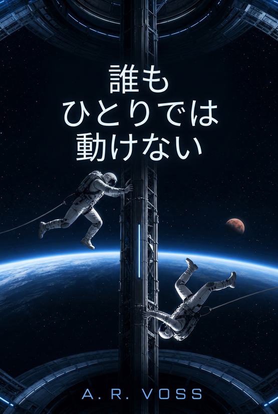 A. R. Voss著『誰もひとりでは動けない』の表紙