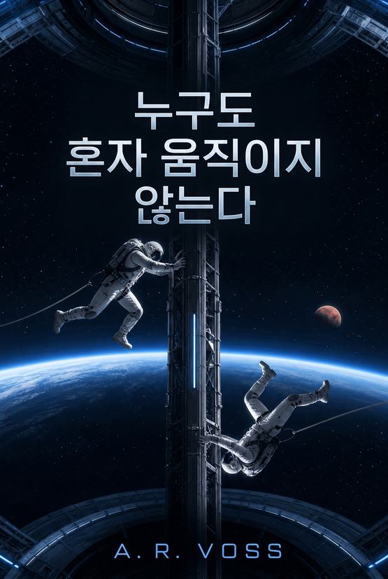A. R. Voss의 소설 『누구도 혼자 움직이지 않는다』 표지