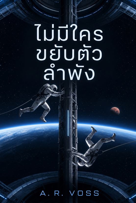 ภาพปกหนังสือ “ไม่มีใครขยับตัวลำพัง” โดย A. R. Voss