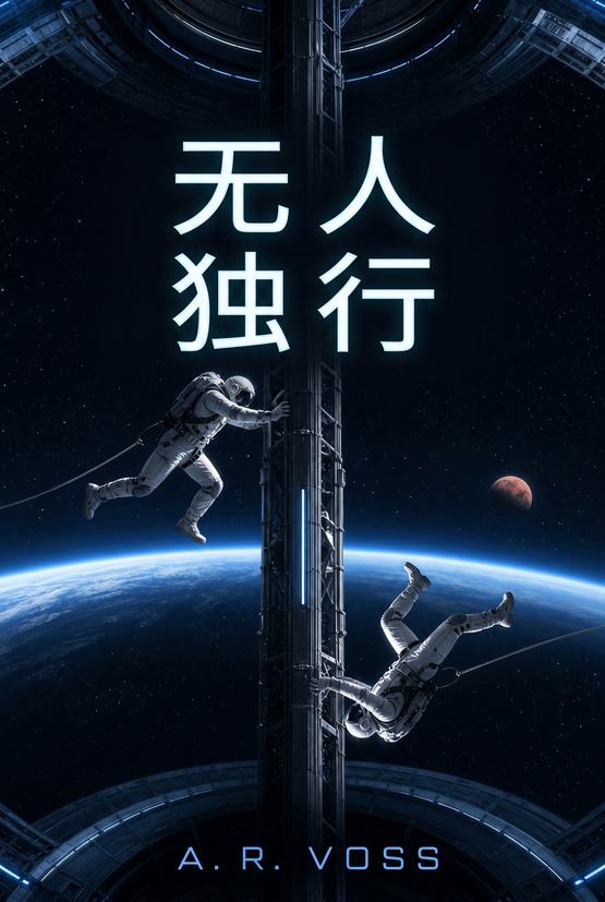 A. R. Voss 所著《无人独行》的封面
