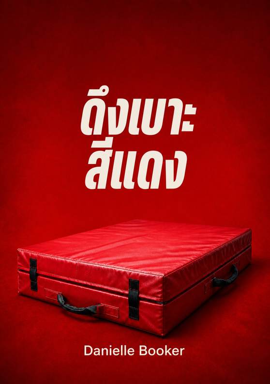 ปกหนังสือ “ดึงเบาะสีแดง” ผลงานของ Danielle Booker