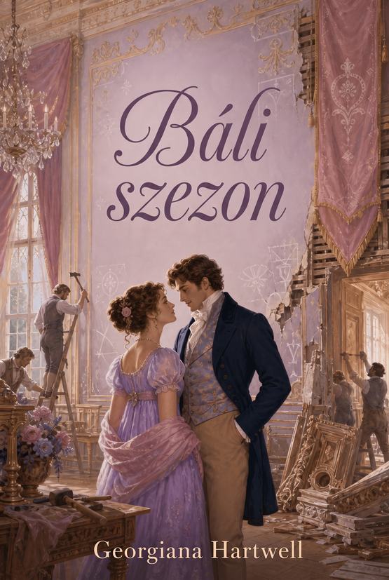 Georgiana Hartwell „Báli szezon” című könyvének borítója