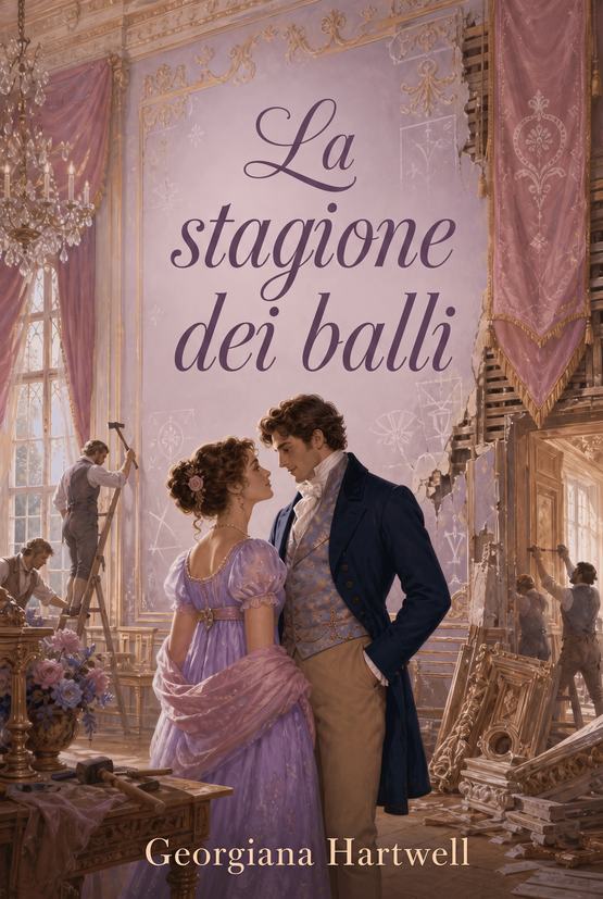 Copertina del romanzo «La stagione dei balli» di Georgiana Hartwell