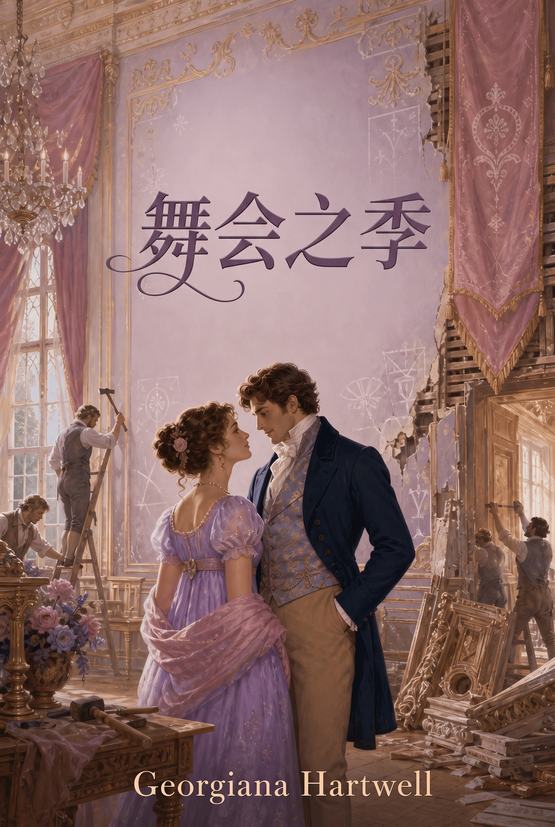 Georgiana Hartwell著《舞会之季》的图书封面