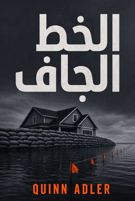 غلاف كتاب «الخط الجاف» من تأليف Quinn Adler