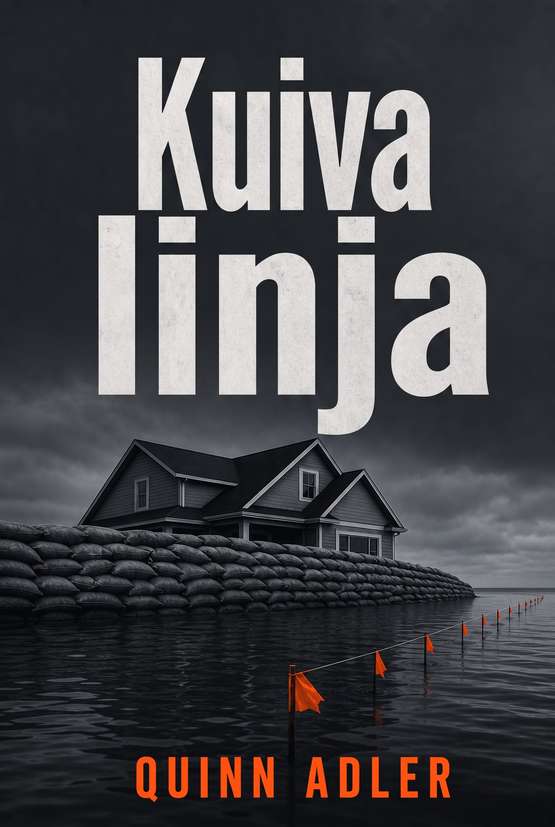 Kirjan ”Kuiva linja” kansi, kirjoittanut Quinn Adler