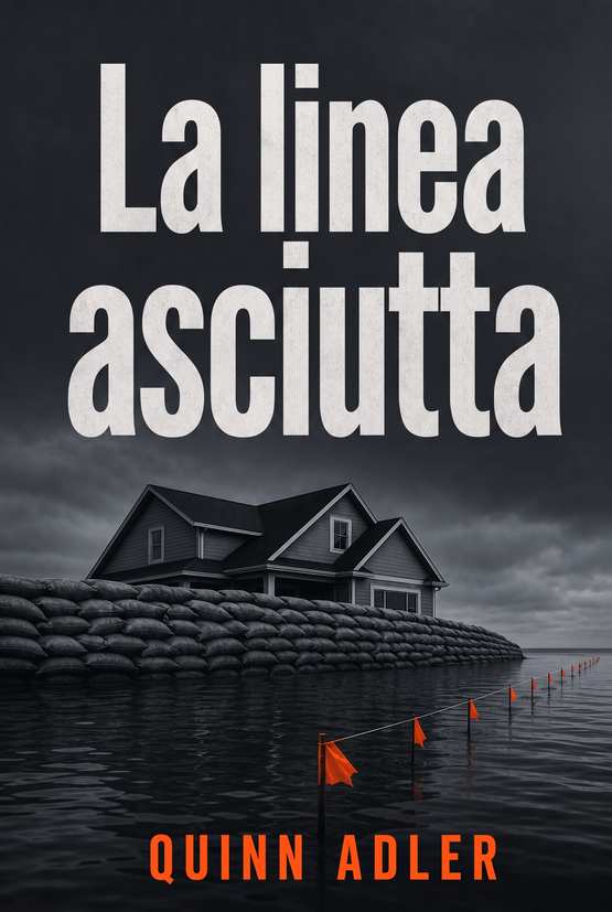 Copertina del libro «La linea asciutta» di Quinn Adler