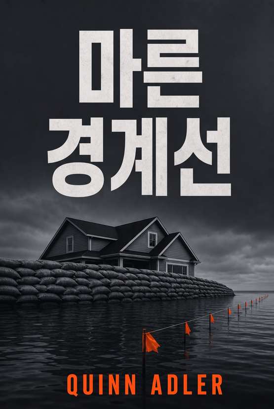 Quinn Adler의 소설 『마른 경계선』 표지