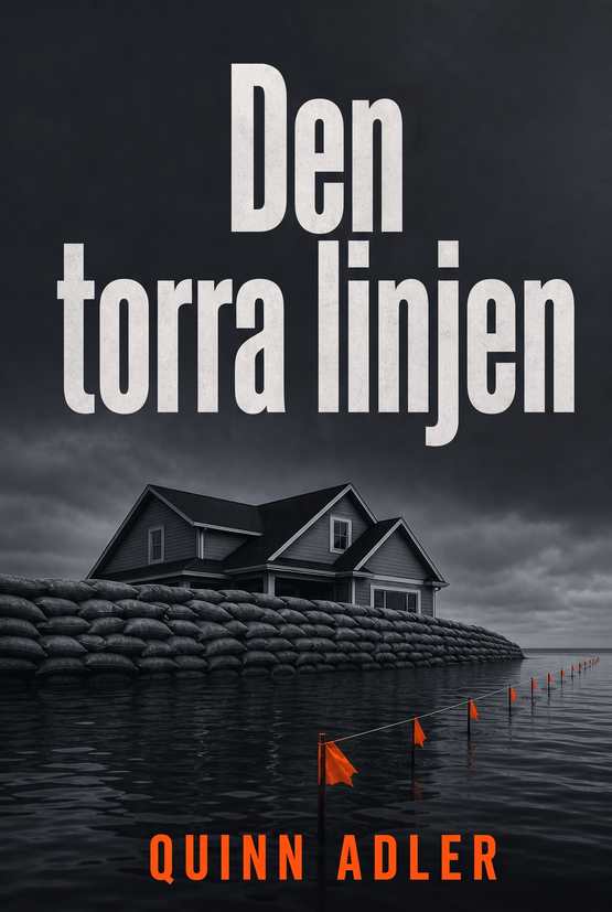 Omslag till boken ”Den torra linjen” av Quinn Adler