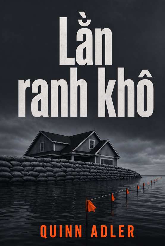 Bìa sách “Lằn ranh khô” của Quinn Adler