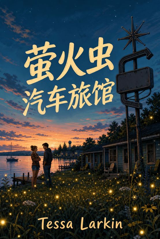 Tessa Larkin所著《萤火虫汽车旅馆》的封面