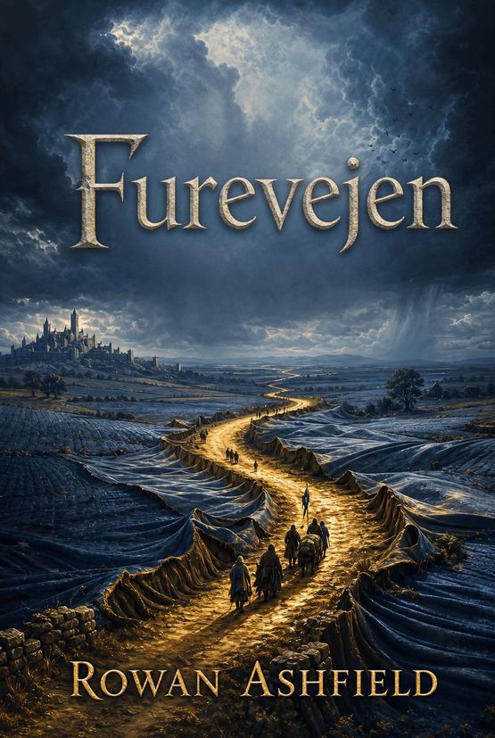 Omslag til bogen »Furevejen« af Rowan Ashfield