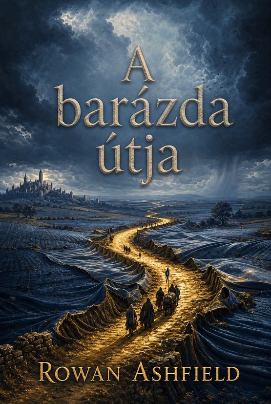Rowan Ashfield „A barázda útja” című könyvének borítója