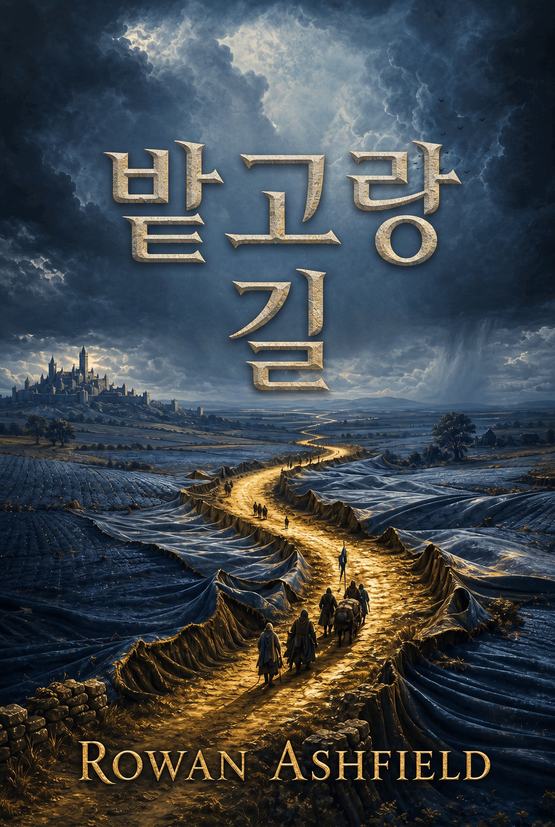 Rowan Ashfield의 소설 『밭고랑 길』 표지