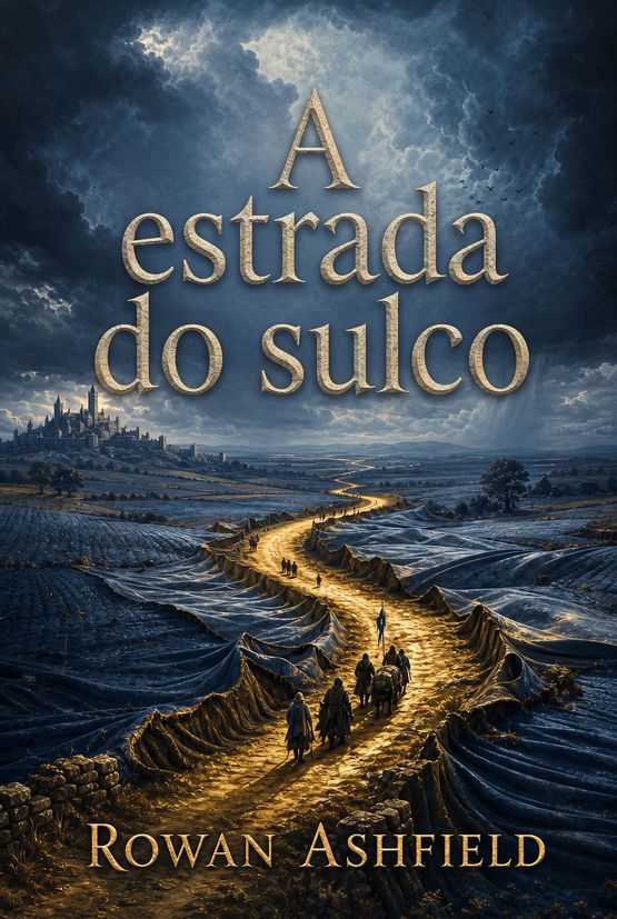 Capa do livro “A estrada do sulco”, de Rowan Ashfield