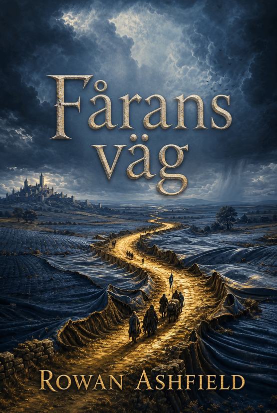 Omslag till boken ”Fårans väg” av Rowan Ashfield