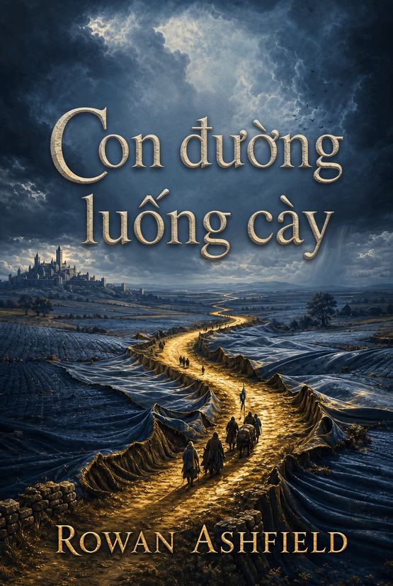 Bìa sách “Con đường luống cày” của Rowan Ashfield