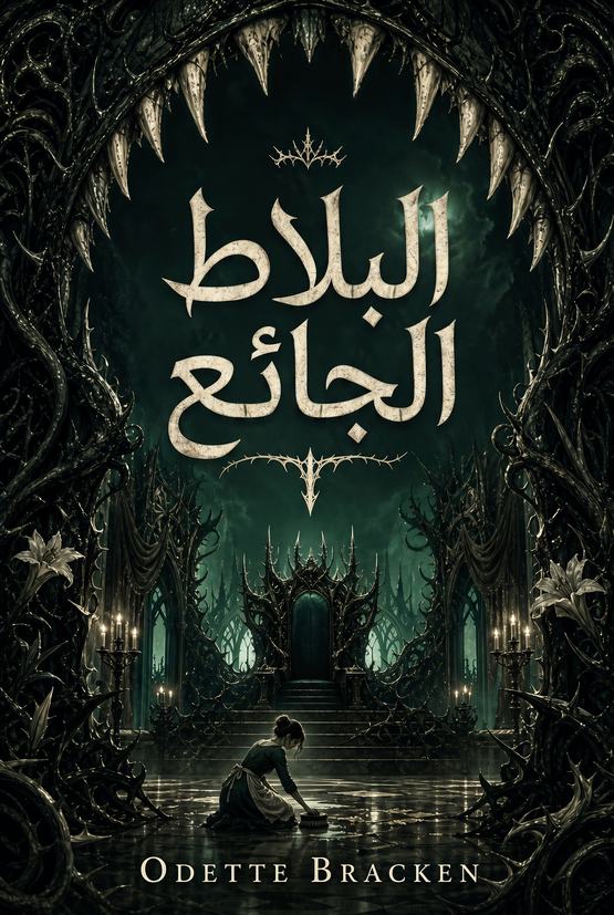 غلاف كتاب «البلاط الجائع» بقلم Odette Bracken