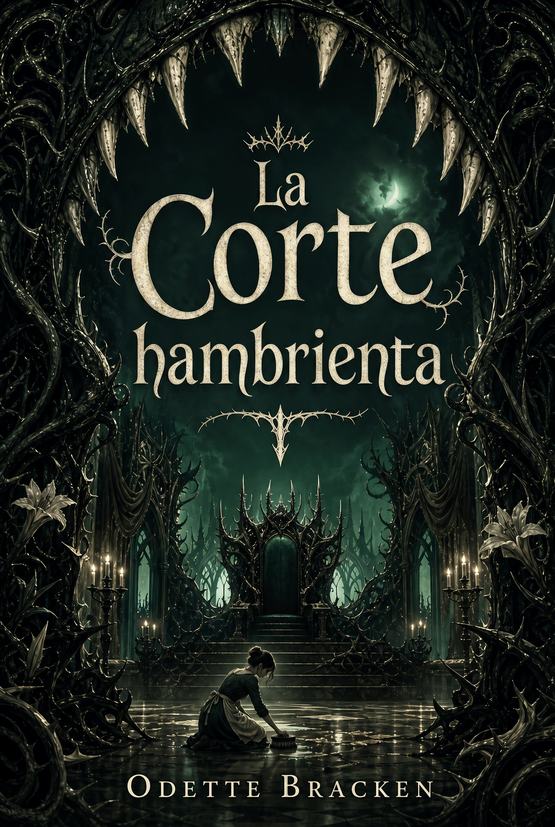 Portada del libro «La corte hambrienta», de Odette Bracken