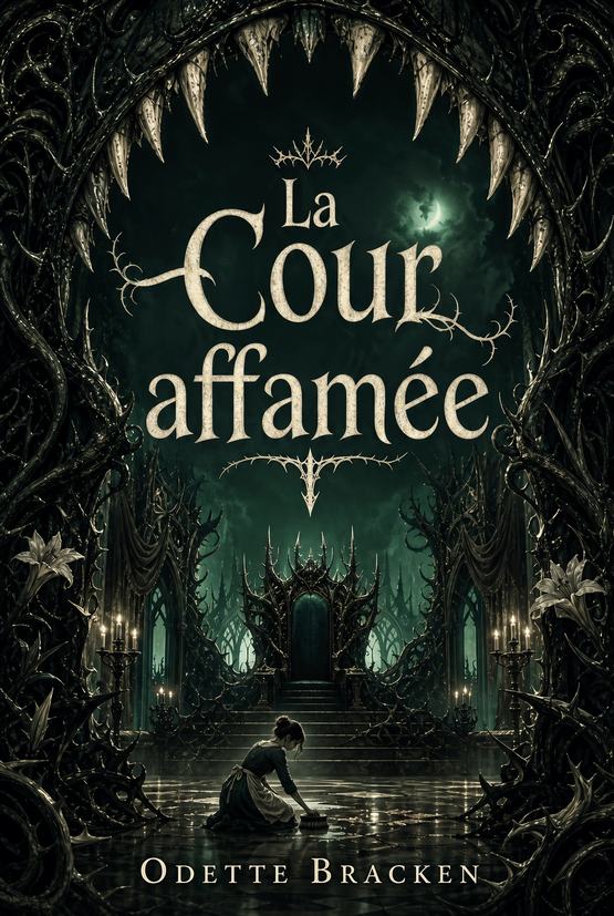 Couverture du livre « La Cour affamée » d’Odette Bracken