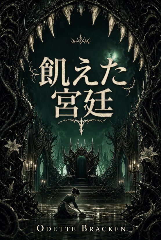 Odette Bracken著『飢えた宮廷』の表紙
