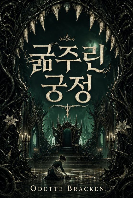 Odette Bracken의 책 『굶주린 궁정』 표지