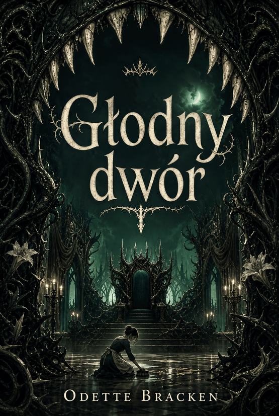 Okładka książki „Głodny dwór” autorstwa Odette Bracken