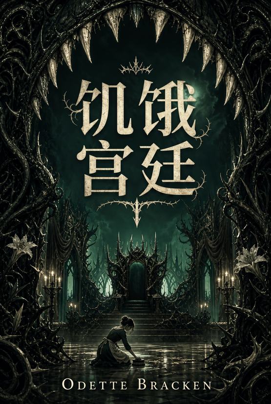 Odette Bracken所著《饥饿宫廷》的封面