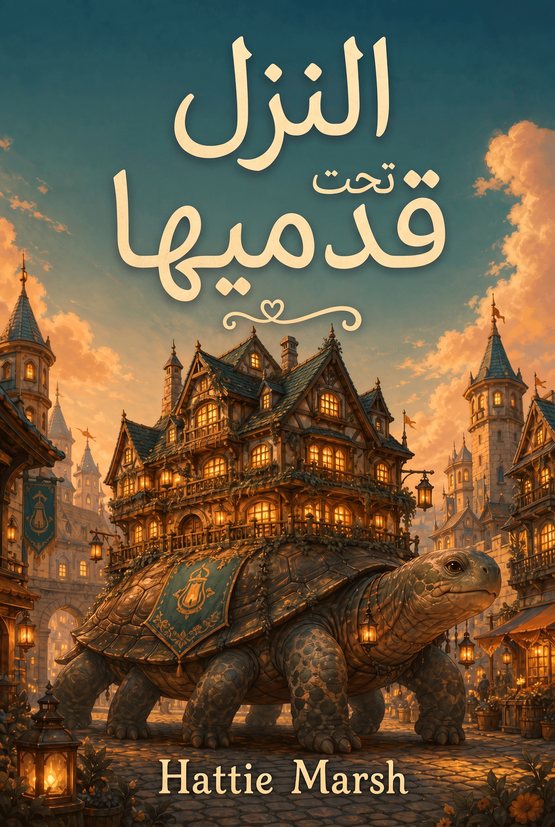غلاف كتاب «النزل تحت قدميها» من تأليف Hattie Marsh