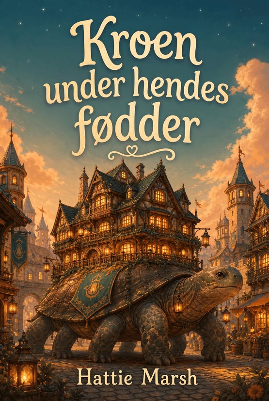 Omslaget til bogen »Kroen under hendes fødder« af Hattie Marsh