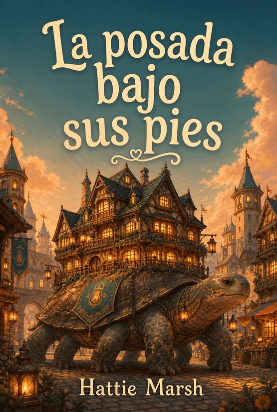 Portada del libro «La posada bajo sus pies», de Hattie Marsh
