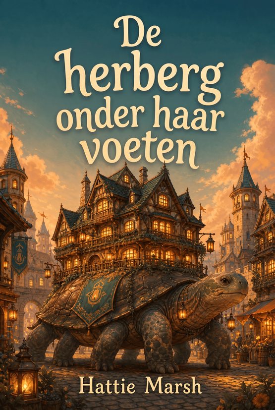 Omslag van het boek ‘De herberg onder haar voeten’ van Hattie Marsh