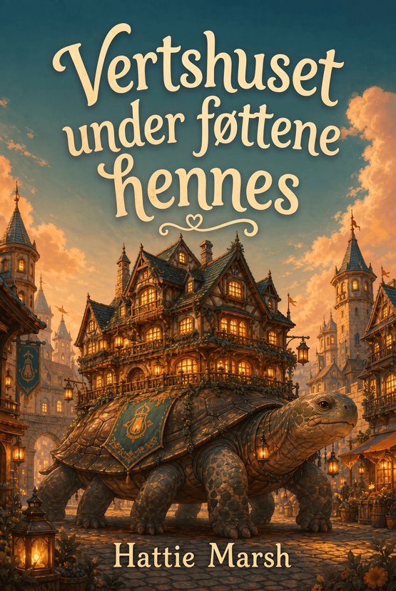 Omslaget til boken «Vertshuset under føttene hennes» av Hattie Marsh