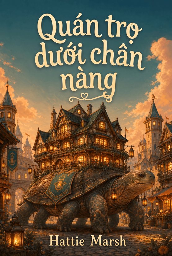 Bìa sách “Quán trọ dưới chân nàng” của Hattie Marsh