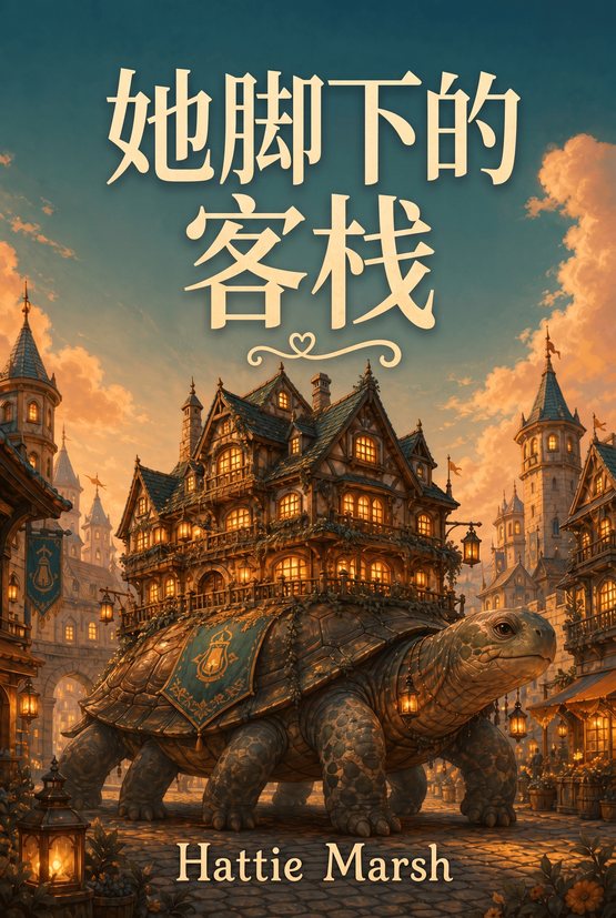 Hattie Marsh所著小说《她脚下的客栈》的封面