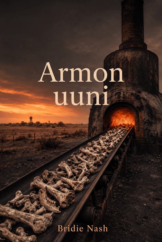 Kirjan ”Armon uuni” kansi, kirjoittanut Bridie Nash
