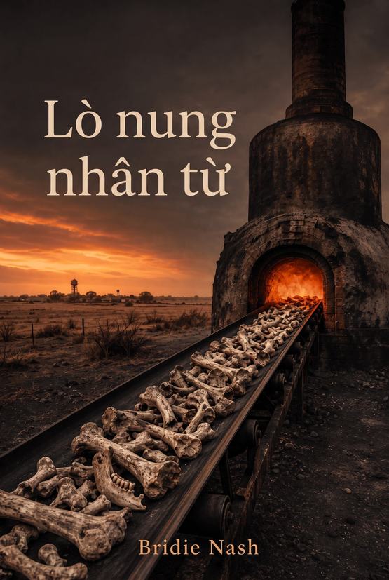 Bìa sách “Lò nung nhân từ” của Bridie Nash