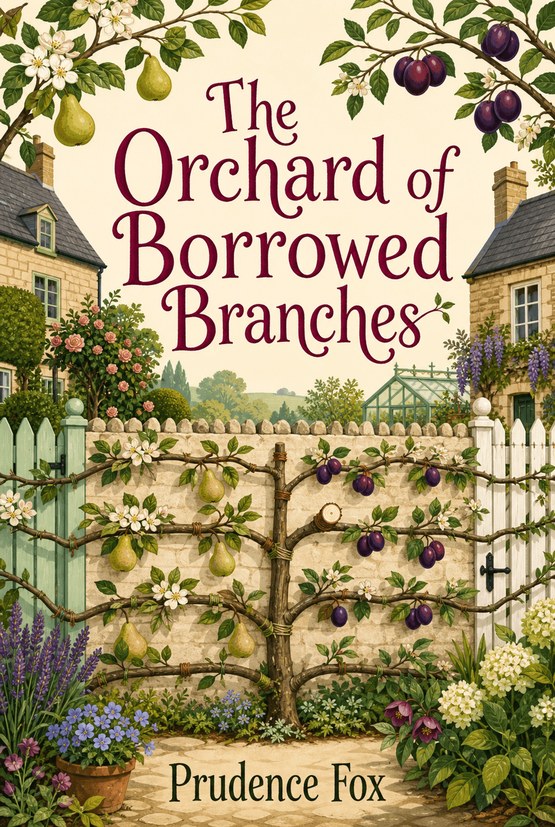The Orchard of Borrowed Branches by Prudence Fox book cover