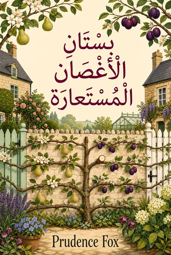 غلاف كتاب «بستان الأغصان المستعارة» من تأليف Prudence Fox