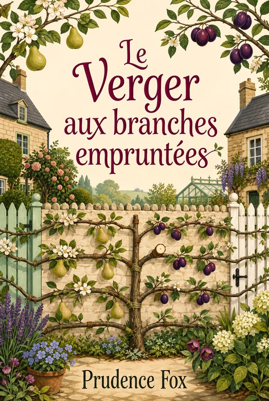 Couverture du livre « Le Verger aux branches empruntées » de Prudence Fox