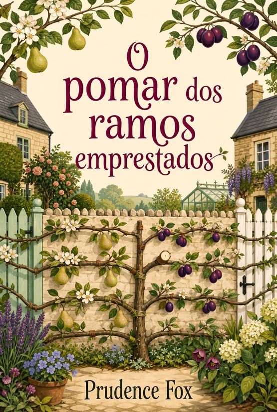 Capa do livro "O pomar dos ramos emprestados", de Prudence Fox