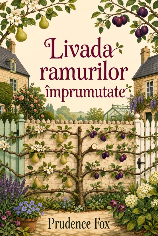 Coperta cărții „Livada ramurilor împrumutate” de Prudence Fox