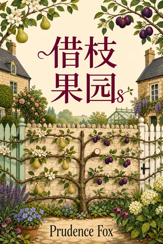 Prudence Fox所著图书《借枝果园》的封面