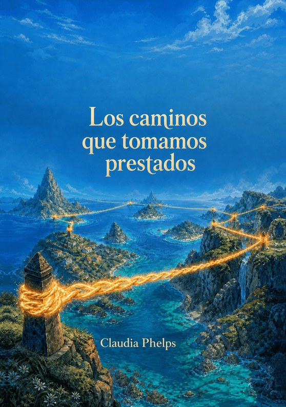 Portada del libro «Los caminos que tomamos prestados», de Claudia Phelps