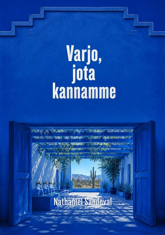 Kirjan ”Varjo, jota kannamme” kansikuva, kirjailija Nathaniel Sandoval