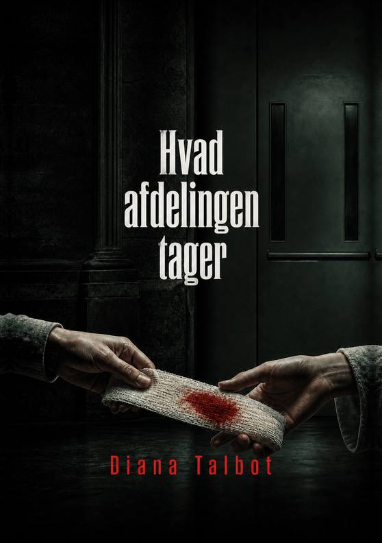 Omslag til bogen »Hvad afdelingen tager« af Diana Talbot